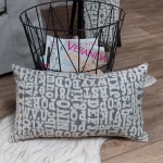 Μαξιλαροθήκη Letters 11 Teoran 30x50cm με γέμιση