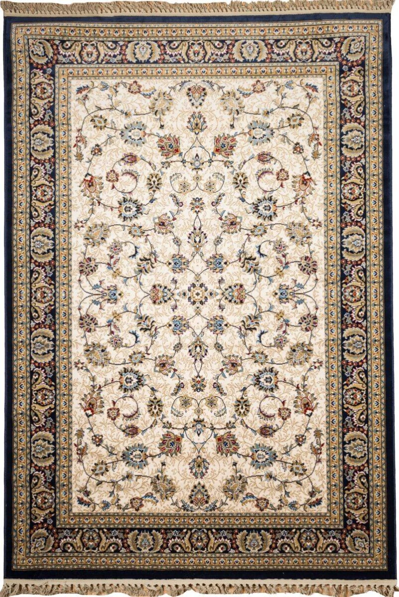 ΧΑΛΙ ORIAN 170/Cream Blue - Klonaras Home Fashion 200cm x 250cm