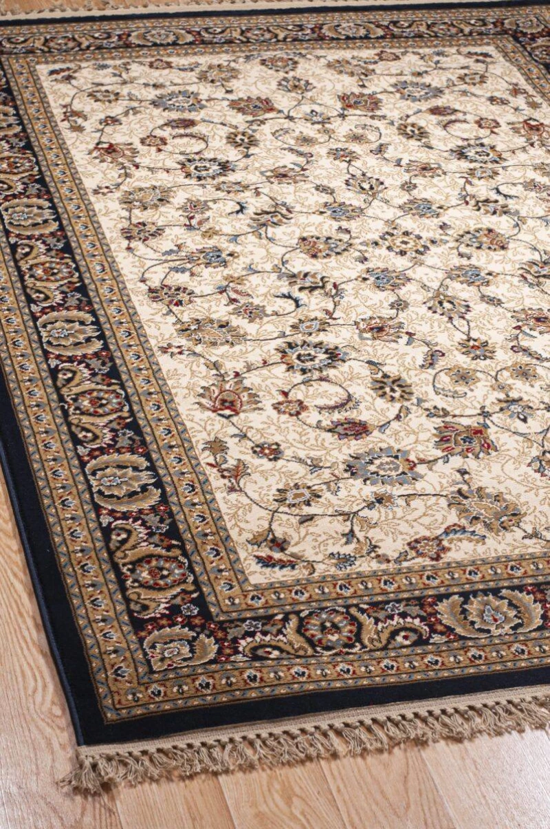 ΧΑΛΙ ORIAN 170/Cream Blue - Klonaras Home Fashion 200cm x 250cm