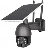 Smart security camera No brand PST-SQG-2-4G 3.0Mp, PTZ, 4G, Solar panel, Outdoor, Tuya Smart, Black - 91045