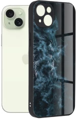 Techsuit - Glaze Series - iPhone 15 Plus - Blue Nebula