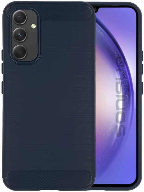 Θήκη Σιλικόνης Sonique Carbon Brushed Samsung Galaxy A34 5G Μπλε - Sonique - Μπλέ - Galaxy A34 5G
