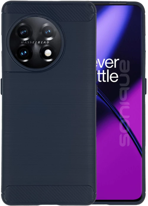 Θήκη Σιλικόνης Sonique Carbon Brushed OnePlus 11 5G Μπλε - Sonique - Μπλέ - OnePlus 11 5G