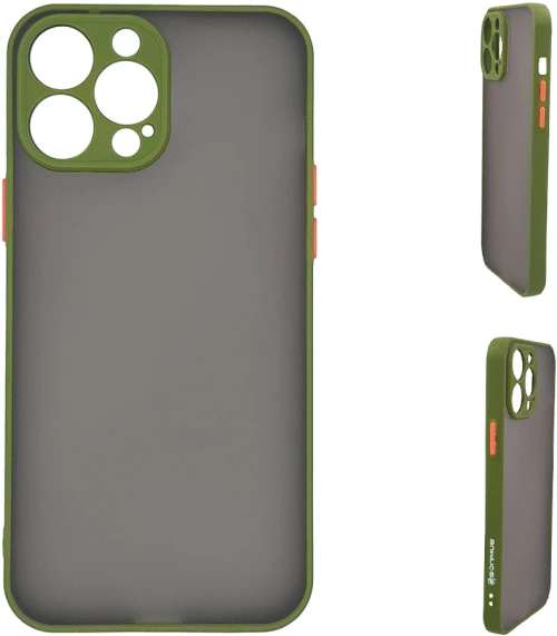 Θήκη Σιλικόνης Color Button Bumper Sonique Apple iPhone 14 Pro Max Πράσινο Ανοιχτό - Sonique - Πράσινο Ανοιχτό - iPhone 14 Pro Max