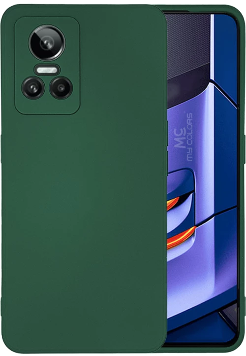 Θήκη Σιλικόνης My Colors Realme GT Neo 3 5G Πράσινο Σκούρο - My Colors - Πράσινο Σκούρο - Realme GT Neo 3 5G