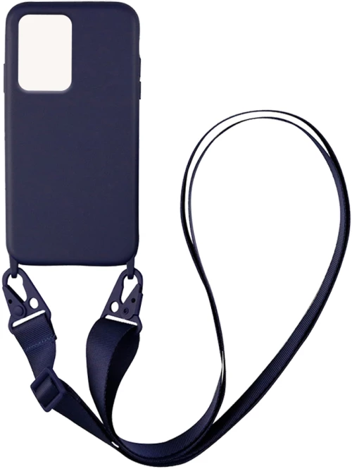 Θήκη CarryHang Liquid Silicone Strap Xiaomi Xiaomi 11T / Xiaomi 11T Pro Μπλε Σκούρο - My Colors - Μπλε Σκούρο - Xiaomi 11T, Xiaomi 11T Pro