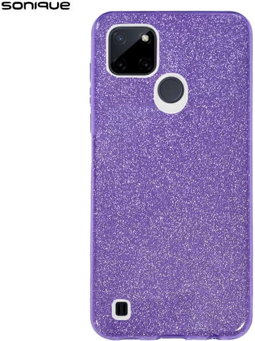 Θήκη Σιλικόνης Sonique Shiny Realme C21Y / Realme C25Y Μωβ - Sonique - Μωβ - Realme C21Y, Realme C25Y