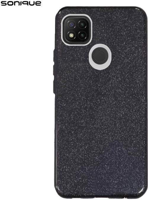 Θήκη Σιλικόνης Sonique Shiny Xiaomi Redmi 9C Μαύρο - Sonique - Μαύρο - Redmi 9C