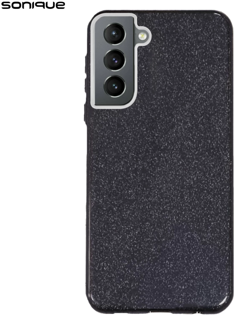 Θήκη Σιλικόνης Sonique Shiny Samsung Galaxy S21 Plus Μαύρο - Sonique - Μαύρο - Galaxy S21 Plus