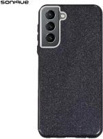 Θήκη Σιλικόνης Sonique Shiny Samsung Galaxy S21 Plus Μαύρο - Sonique - Μαύρο - Galaxy S21 Plus