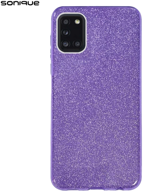 Θήκη Σιλικόνης Sonique Shiny Samsung Galaxy A31 Μωβ - Sonique - Μωβ - Galaxy A31