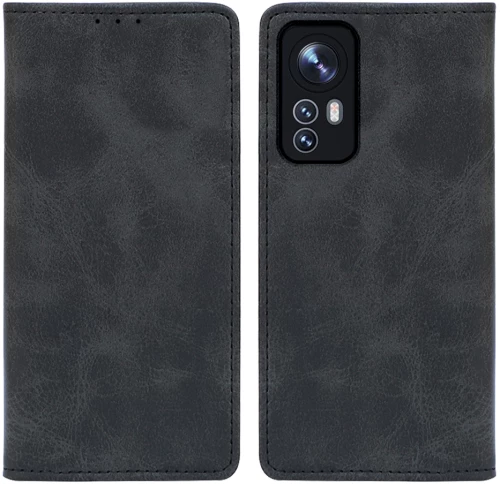 Θήκη Βιβλίο Vintage Magnet Book Sonique Xiaomi Xiaomi 12 Pro 5G Μαύρο - Sonique - Μαύρο - Xiaomi 12 Pro 5G