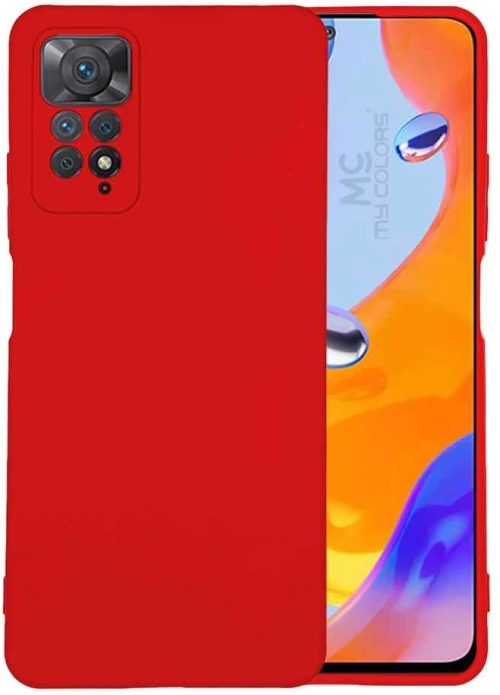 Θήκη Σιλικόνης My Colors Xiaomi Redmi Note 11 Pro 4G/5G / Redmi Note 12 Pro 4G Κόκκινο - My Colors - Κόκκινο - Redmi Note 11 Pro 4G/5G, Redmi Note 12 Pro 4G