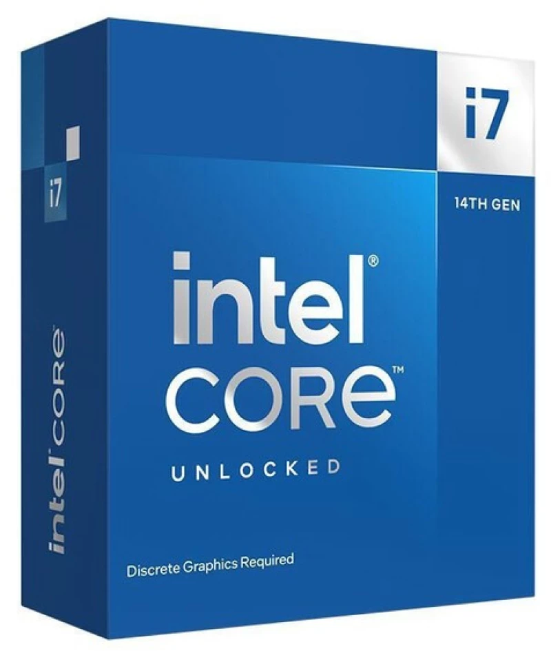 Intel Core i7-14700KF 2.5GHz Επεξεργαστής 20 Πυρήνων για Socket 1700 σε Κουτί (BX8071514700KF)