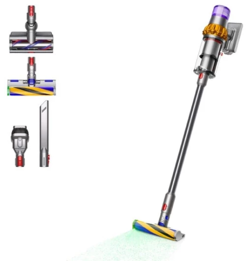 Dyson V15 Detect Επαναφορτιζόμενη Σκούπα Stick & Χειρός Ασημί