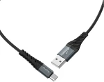 Hoco - Data Cable Cool Charging (X38) - USB-A to USB Type-C, 12W, 3A, 1.0m - Black