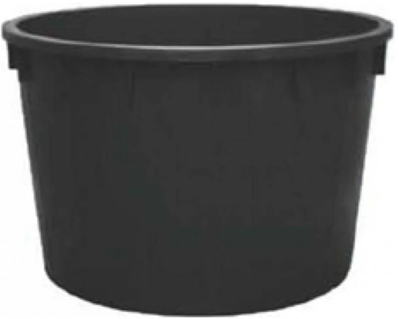 Κάδος Πατητήρι Σταφυλιών Ιταλίας  210 lt 85x55cm Μαύρος