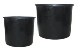 Κάδος Πατητήρι Σταφυλιών Ιταλίας  210 lt 85x55cm Μαύρος