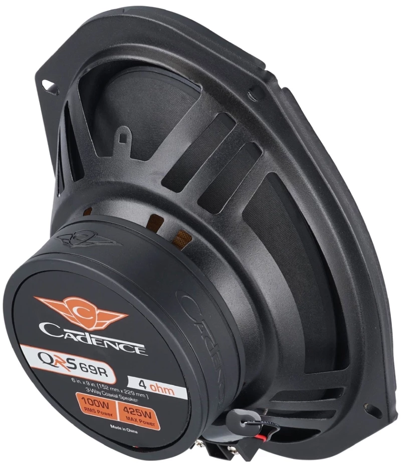 Ηχεία αυτοκινήτου οβάλ 6X9″ 3 way 500 Wmax – Cadence QRS69R QRS Series