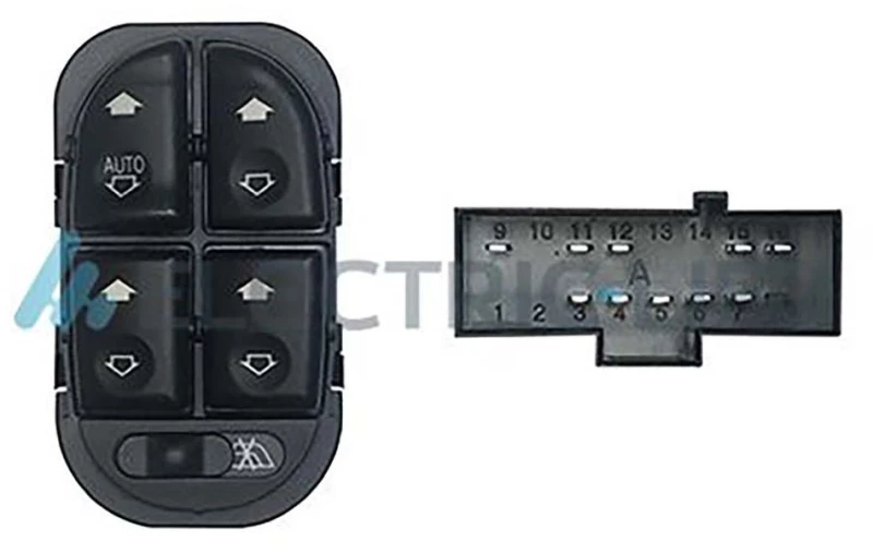 Διακόπτης Παραθύρων  FORD MONDEO mod. 1997-2001   4ΠΛΟΣ   14pin   OEM Code : 97BG14A132AA - ZRFRB76007