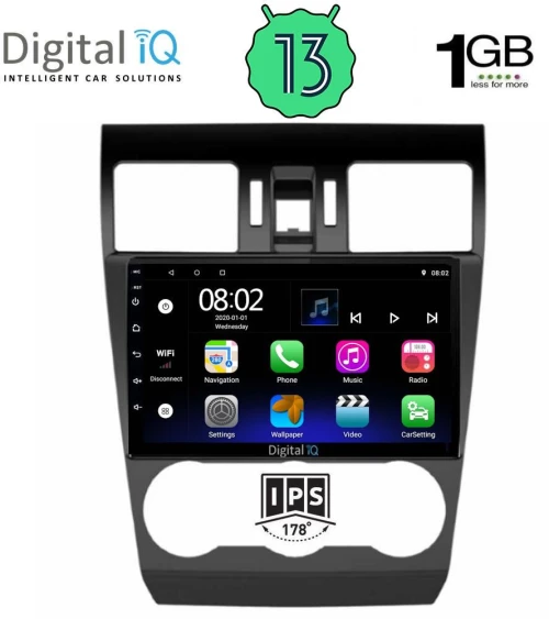 DIGITAL IQ RSA 1663_GPS (9inc) MULTIMEDIA TABLET OEM SUBARU FORESTER - IMPREZA - XV mod. 2013-2019