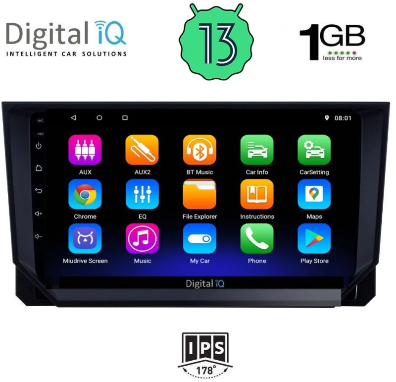 DIGITAL IQ RSA 1573_GPS (9inc) MULTIMEDIA TABLET OEM SEAT ARONA mod. 2018>
