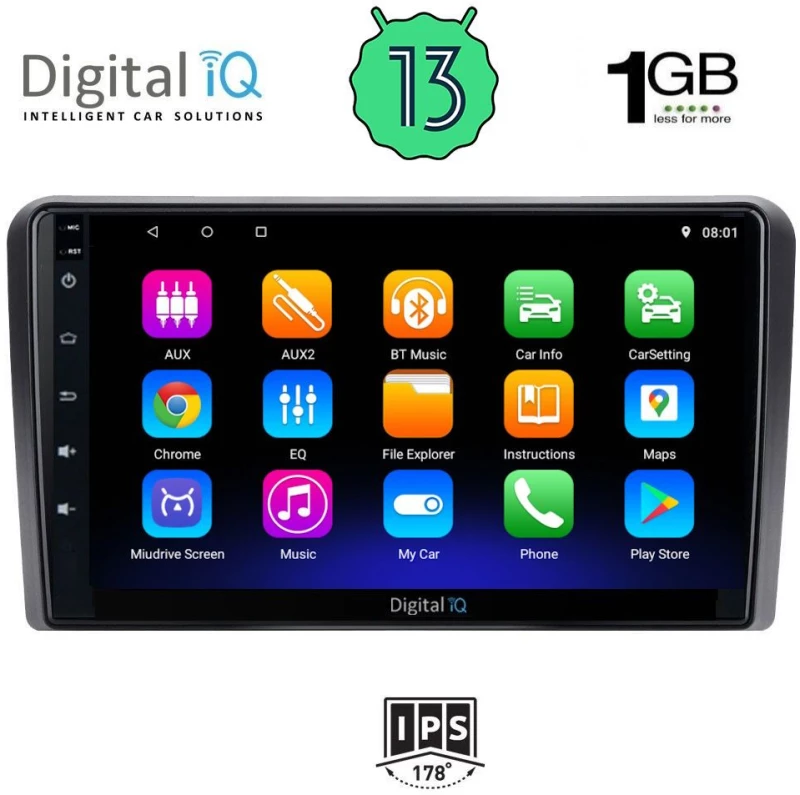 DIGITAL IQ RSA 1441_GPS (9inc) MULTIMEDIA TABLET OEM MITSUBISHI OUTLANDER mod. 2001-2005