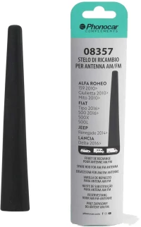 Στέλεχος κεραίας οροφής Rubber 12.5Cm M5/M6 - 08.357 Phonocar