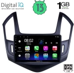 DIGITAL IQ RSA 1077_GPS (9inc) MULTIMEDIA TABLET OEM CHEVROLET CRUZE mod. 2013-2015