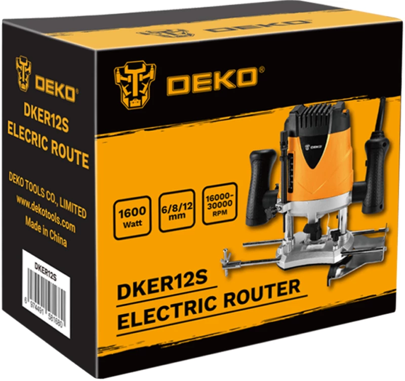Ρούτερ Μεταβλητής Ταχύτητας DEKO DKER12S