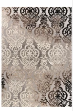 Tzikas Carpets 23014-ΚΑΦΕ-ΓΚΡΙ Χαλί VINTAGE 200X250