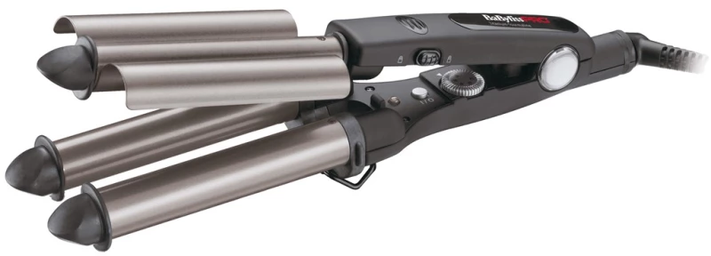 BaBylissPRO TRIPPLE WAVER Curling iron Warm Black 125 W 106.3" (2.7 m)