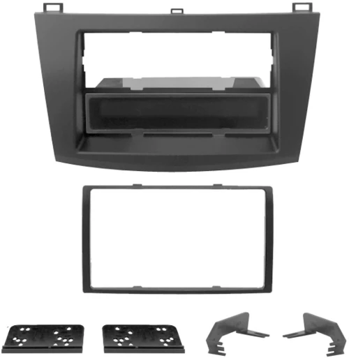 Πρόσοψη Mazda 3 2009 - 2013 (1 - 2 Din Μαύρο) – 03.558 Phonocar