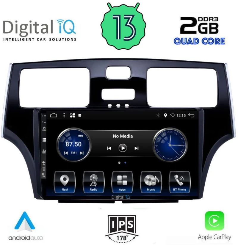 DIGITAL IQ BXH 3342_CPA (9inc) MULTIMEDIA TABLET OEM LEXUS ES 300 mod. 2000-2006