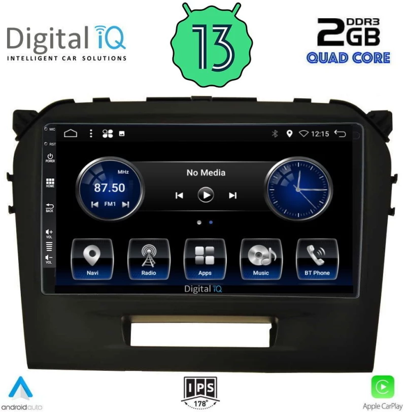 Digital IQ BXH 3697_CPA (9inc) Οθόνη αυτοκινήτου OEM Suzuki Vitara 2016+gt;