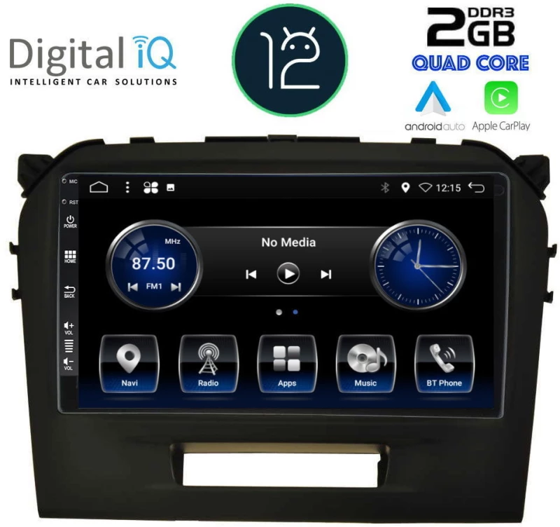 Digital IQ BXH 3697_CPA (9inc) Οθόνη αυτοκινήτου OEM Suzuki Vitara 2016+gt;