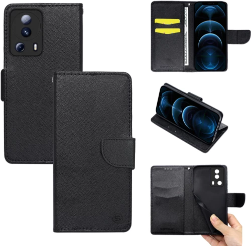 Θήκη Βιβλίο Sonique Trend Book Xiaomi Xiaomi 13 Lite Μαύρο - Sonique - Μαύρο - Xiaomi 13 Lite