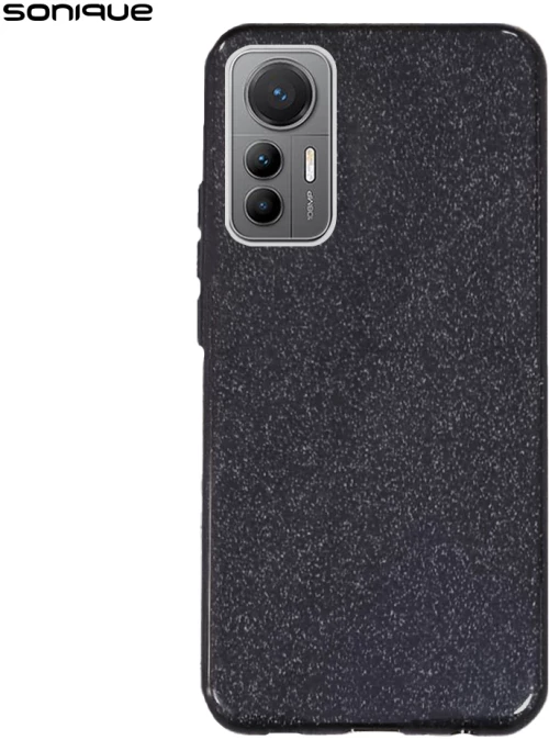 Θήκη Σιλικόνης Sonique Shiny Xiaomi Xiaomi 12 Lite Μαύρο - Sonique - Μαύρο - Xiaomi 12 Lite