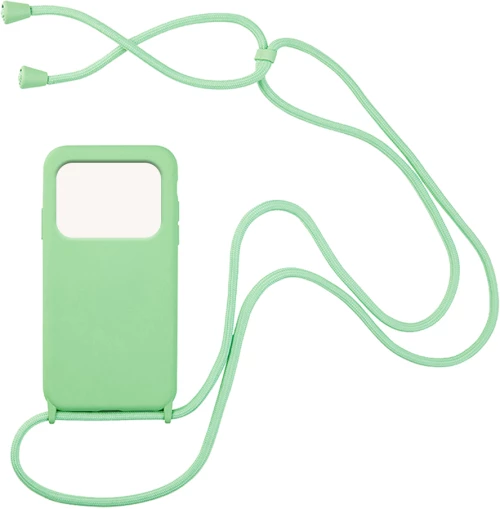 Θήκη Σιλικόνης με Κορδόνι CarryHang Xiaomi Poco M4 Pro 4G Πράσινο Ανοιχτό - My Colors - Πράσινο Ανοιχτό - POCO M4 Pro 4G