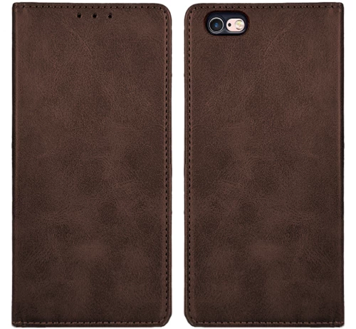 Θήκη Βιβλίο Vintage Magnet Book Sonique Apple iPhone 6/6s Καφέ - Sonique - Καφέ - iPhone 6/6s