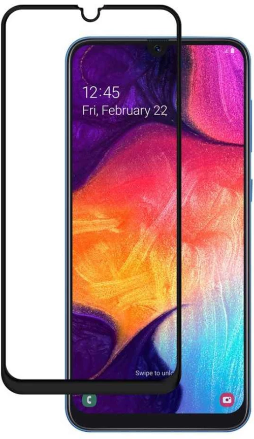 5D Full Glue 9H Glass Samsung H/Q Galaxy A20e Μαύρο - OEM - Μαύρο - Galaxy A20e