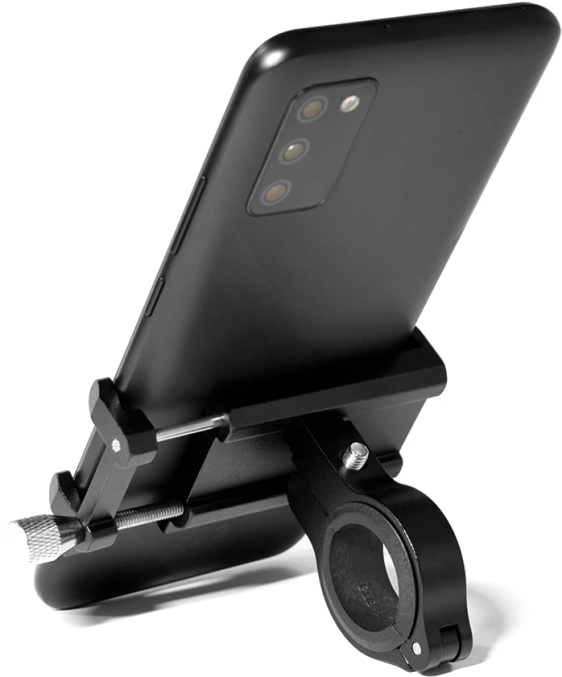 GUB - Bike Holder (G81) - for Motorcycle, Motor Scooter with Adjustable Features 55 - 100mm, max. 6.2\ - Black"