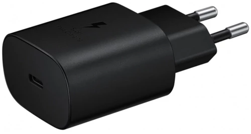Samsung - Wall Charger (EP-TA800EBE) - Type-C, Fast Charging, 25W, 3A - Black (Bulk Packing)