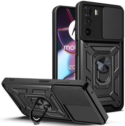 Techsuit - CamShield Series - Motorola Edge 30 - Black