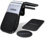 Ugreen - Car Holder (80712B) - Waterfall-Shaped, Magnetic Grip for Air Vent - Silver
