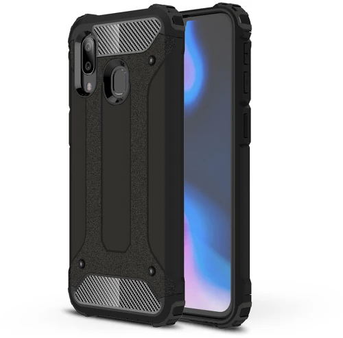 Techsuit - Hybrid Armor - Samsung Galaxy A40 - Black