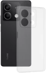 Techsuit - Clear Silicone - Xiaomi Redmi Note 13 - Transparent