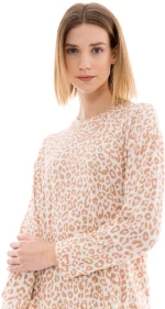 Pink Label γυναικεία πιτζάμα μπέζ w1339