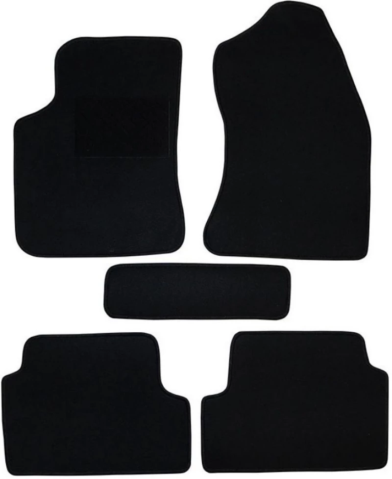 Πατάκια Commercial μαύρα για Ford Focus 1st gen (98-04) 5τμχ