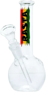 Rasta Flag Glass Bong
